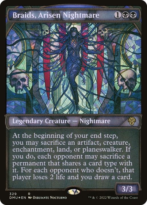 Braids, Arisen Nightmare in the group Magic the Gathering / Types / Colors / Black at Proxyprinters.com (11131)