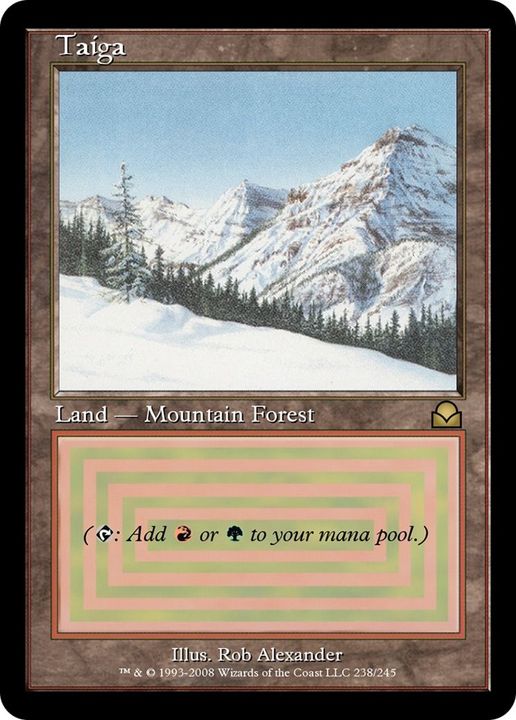 Taiga in the group Magic the Gathering / Types / Land / Forest at Proxyprinters.com (11140)