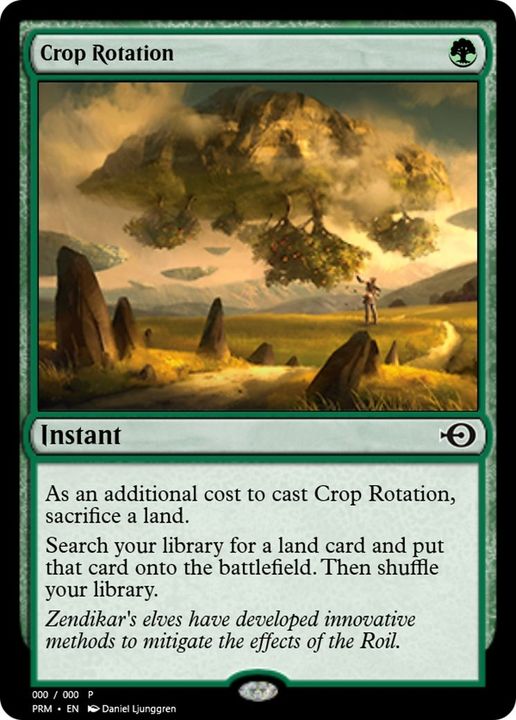 Crop Rotation in the group Magic the Gathering / Types / Colors / Green at Proxyprinters.com (11165)