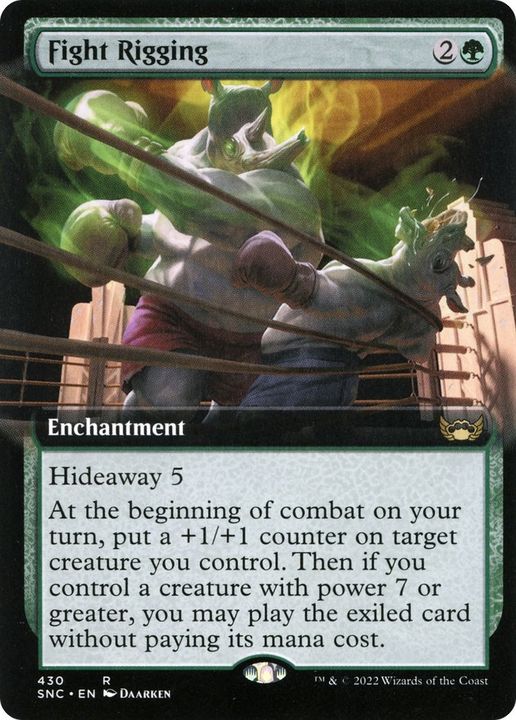 Fight Rigging in the group Magic the Gathering / Types / Enchantment / Enchantment at Proxyprinters.com (11168)