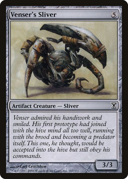 Venser's Sliver in the group Magic the Gathering / Types / Colors / Colorless at Proxyprinters.com (11172)