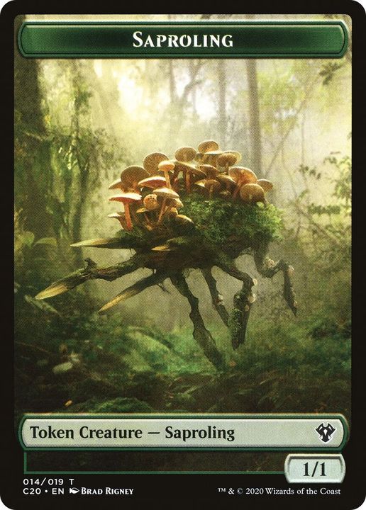 Saproling in the group Magic the Gathering / Types / Colors / Green at Proxyprinters.com (11207)