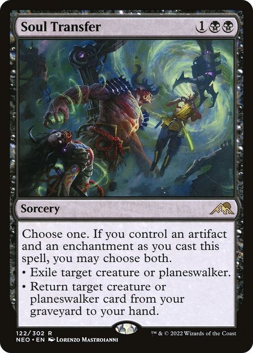 Soul Transfer in the group Magic the Gathering / Types / Colors / Black at Proxyprinters.com (11209)