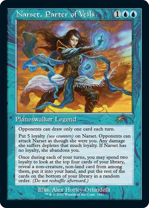 Narset, Parter of Veils in the group Magic the Gathering / Types / Colors / Blue at Proxyprinters.com (11217)