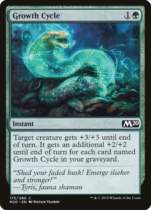 Growth Cycle in the group Magic the Gathering / Types / Colors / Green at Proxyprinters.com (11223)