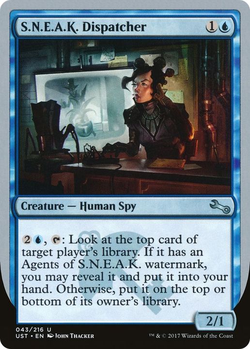 S.N.E.A.K. Dispatcher in the group Magic the Gathering / Types / Creatures / Human at Proxyprinters.com (11225)