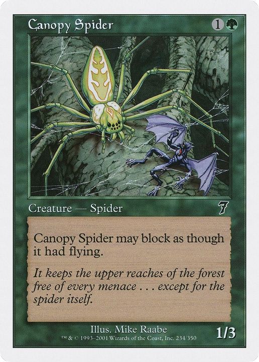 Canopy Spider in the group Magic the Gathering / Types / Colors / Green at Proxyprinters.com (11234)