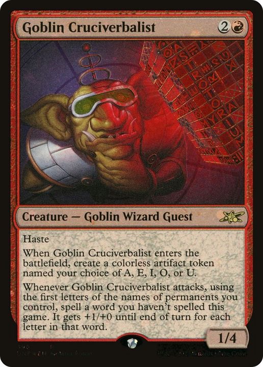 Goblin Cruciverbalist in the group Singles at Proxyprinters.com (11257)