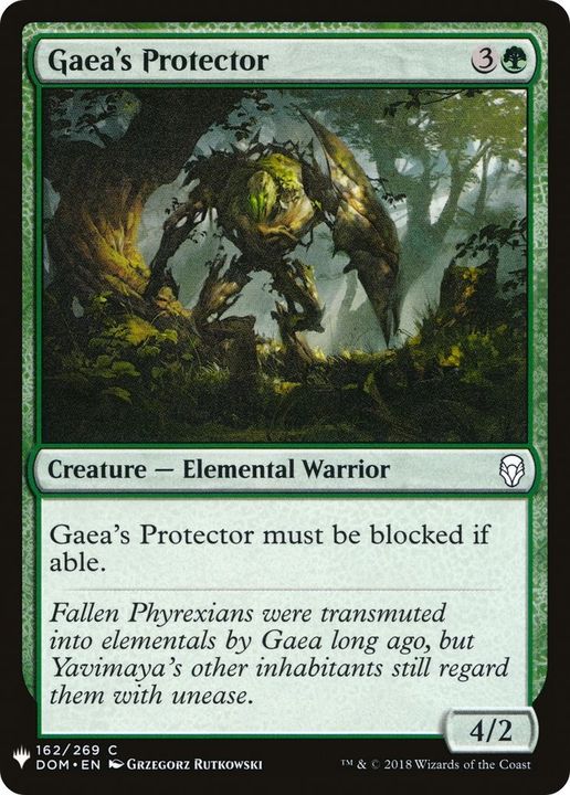 Gaea's Protector in the group Magic the Gathering / Sets / The List at Proxyprinters.com (11260)