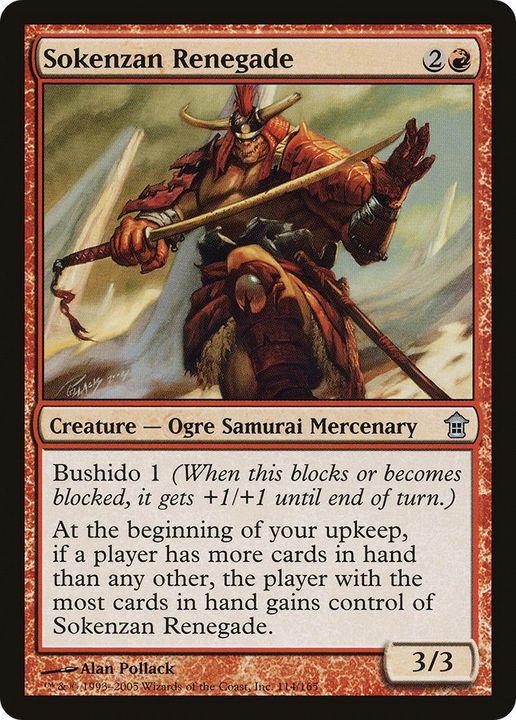 Sokenzan Renegade in the group Magic the Gathering / Sets / Saviors of Kamigawa at Proxyprinters.com (11288)