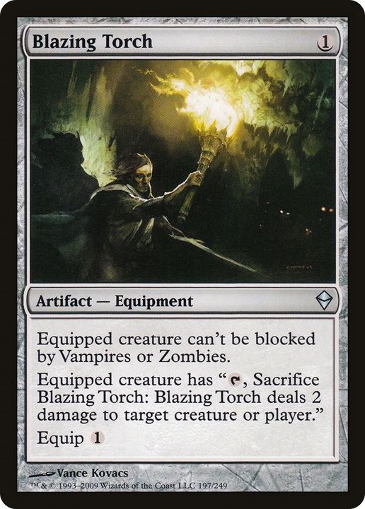 Blazing Torch in the group Magic the Gathering / Types / Artifacts / Artifact at Proxyprinters.com (11290)