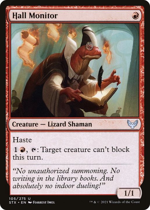 Hall Monitor in the group Magic the Gathering / Types / Colors / Red at Proxyprinters.com (1130)