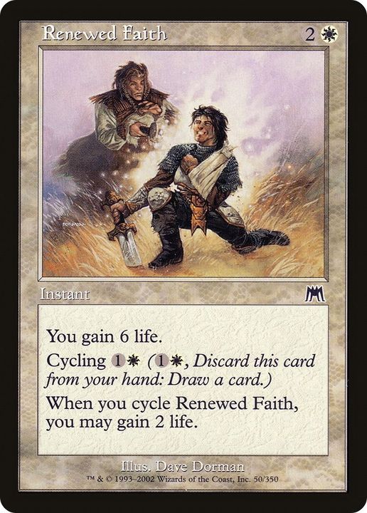 Renewed Faith in the group Magic the Gathering / Types / Colors / White at Proxyprinters.com (11301)