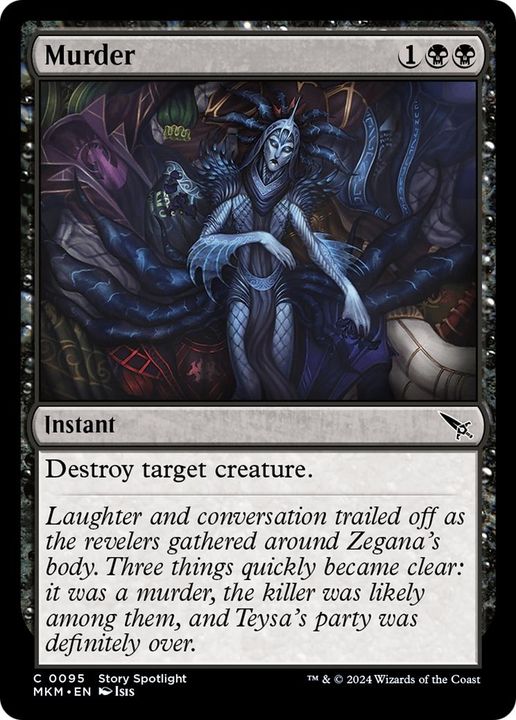 Murder in the group Magic the Gathering / Types / Colors / Black at Proxyprinters.com (11303)