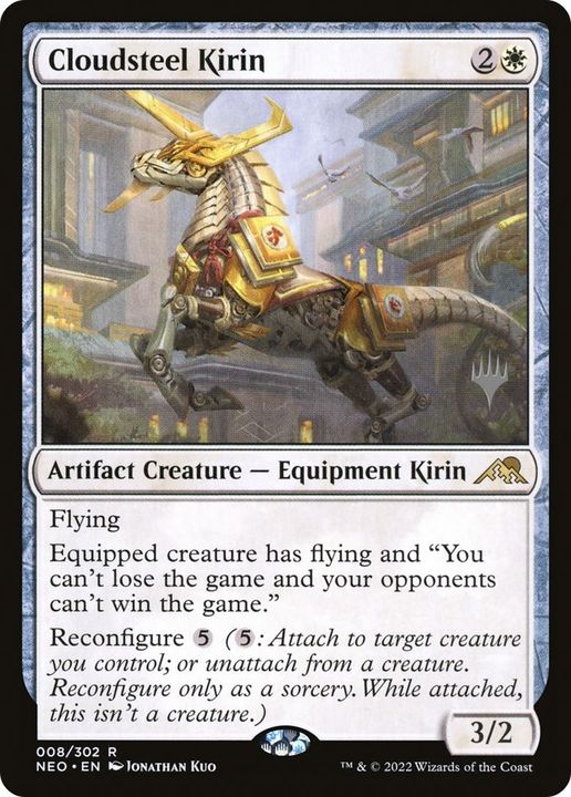 Cloudsteel Kirin in the group Magic the Gathering / Types / Colors / White at Proxyprinters.com (11311)