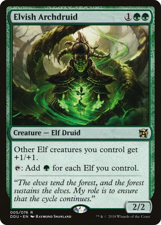 Elvish Archdruid in the group Magic the Gathering / Types / Creatures / Elf at Proxyprinters.com (11315)