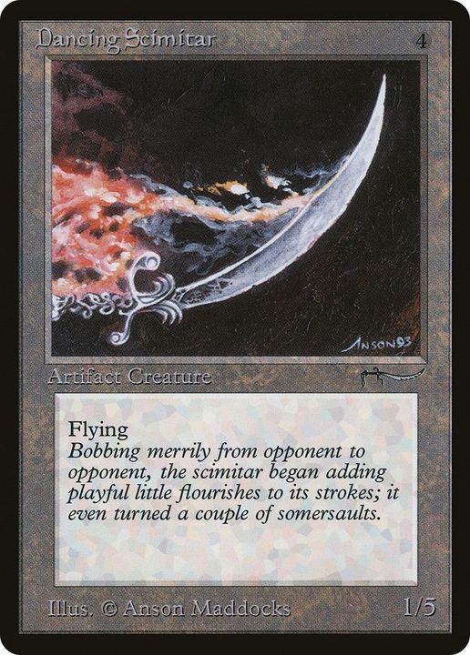 Dancing Scimitar in the group Magic the Gathering / Types / Colors / Colorless at Proxyprinters.com (11316)