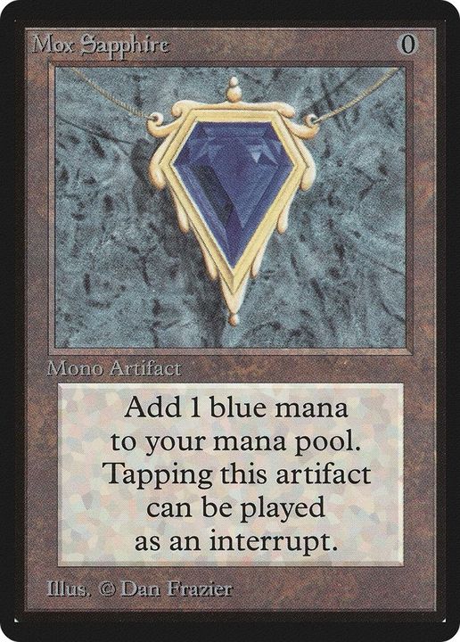 Mox Sapphire in the group Singles at Proxyprinters.com (11318)