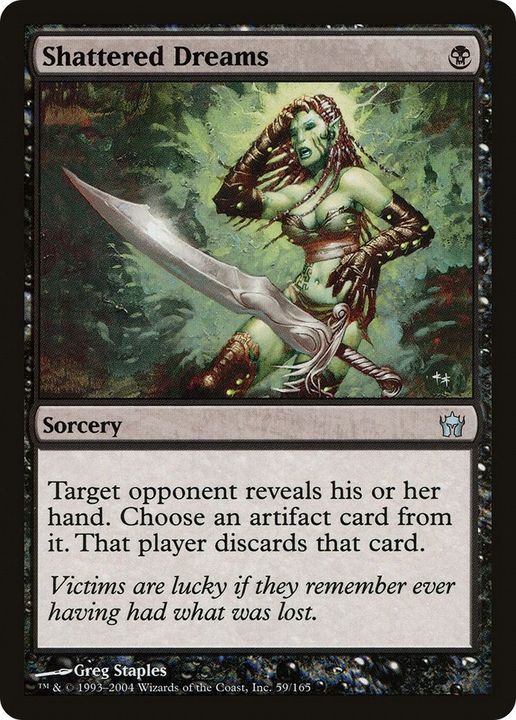 Shattered Dreams in the group Magic the Gathering / Types / Colors / Black at Proxyprinters.com (11328)