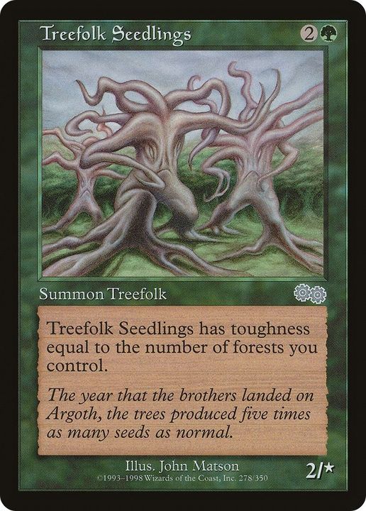 Treefolk Seedlings in the group Magic the Gathering / Types / Colors / Green at Proxyprinters.com (11340)