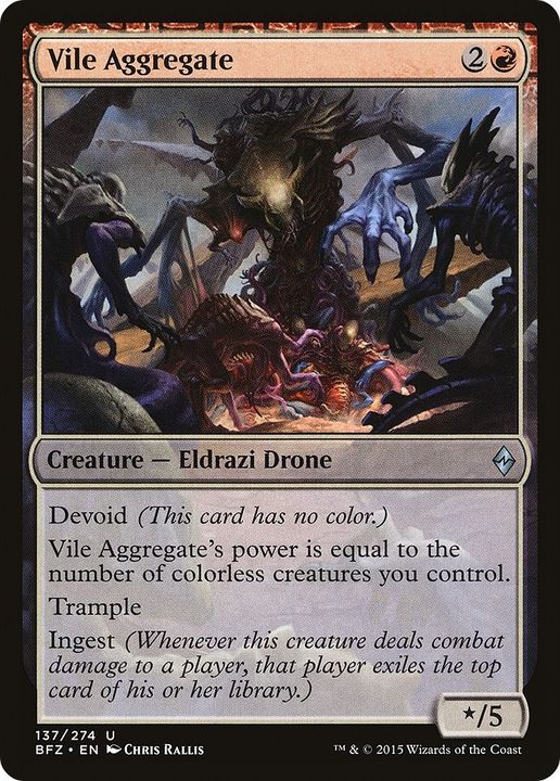 Vile Aggregate in the group Magic the Gathering / Types / Colors / Colorless at Proxyprinters.com (11341)