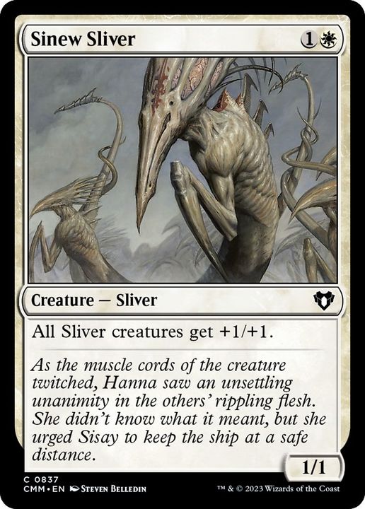 Sinew Sliver in the group Magic the Gathering / Sets / Commander Masters at Proxyprinters.com (11350)