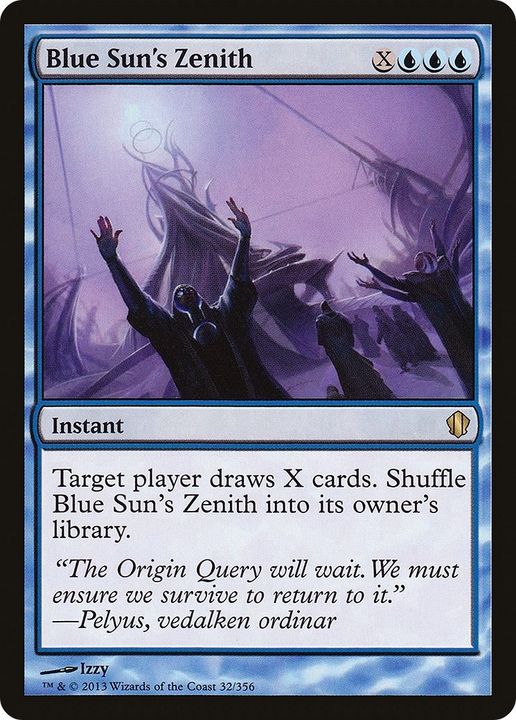 Blue Sun's Zenith in the group Magic the Gathering / Sets / Commander 2013 at Proxyprinters.com (11367)