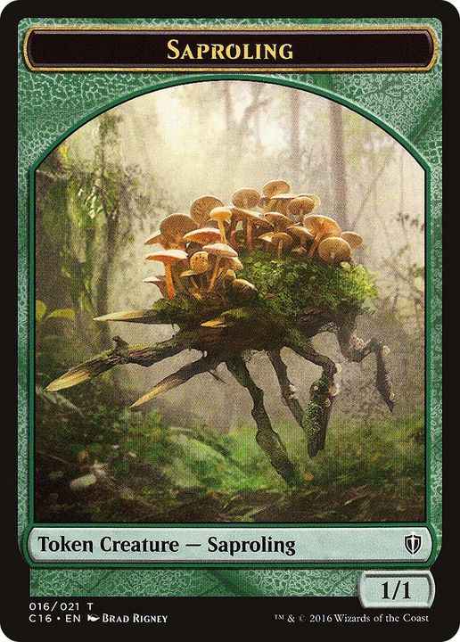 Saproling in the group Magic the Gathering / Sets / Commander 2016 Tokens at Proxyprinters.com (1138)