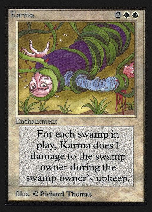 Karma in the group Magic the Gathering / Types / Enchantment / Enchantment at Proxyprinters.com (11386)