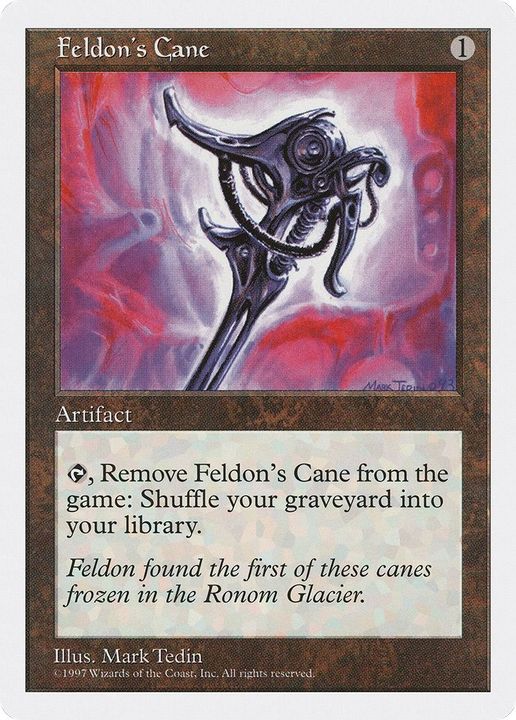 Feldon's Cane in the group Magic the Gathering / Types / Artifacts / Artifact at Proxyprinters.com (1139)