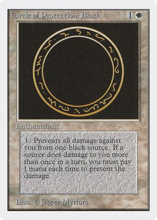 Circle of Protection: Black in the group Singles at Proxyprinters.com (11399)