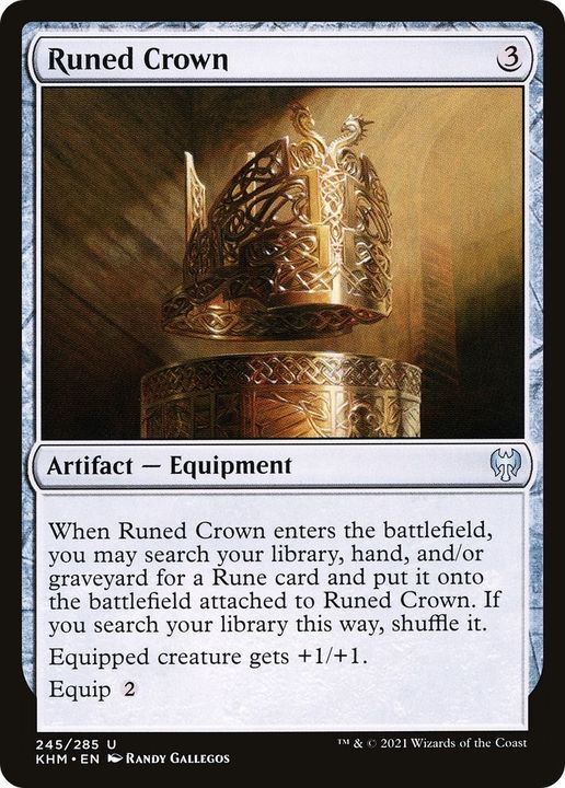 Runed Crown in the group Magic the Gathering / Sets / Kaldheim at Proxyprinters.com (11413)