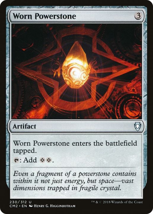 Worn Powerstone in the group Magic the Gathering / Types / Artifacts / Artifact at Proxyprinters.com (11414)