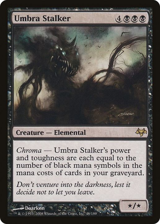 Umbra Stalker in the group Magic the Gathering / Types / Colors / Black at Proxyprinters.com (11418)