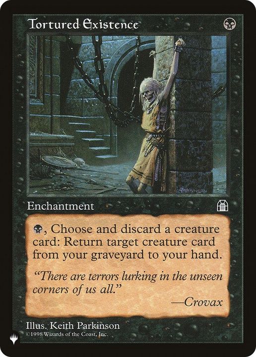 Tortured Existence in the group Magic the Gathering / Sets / The List at Proxyprinters.com (11419)