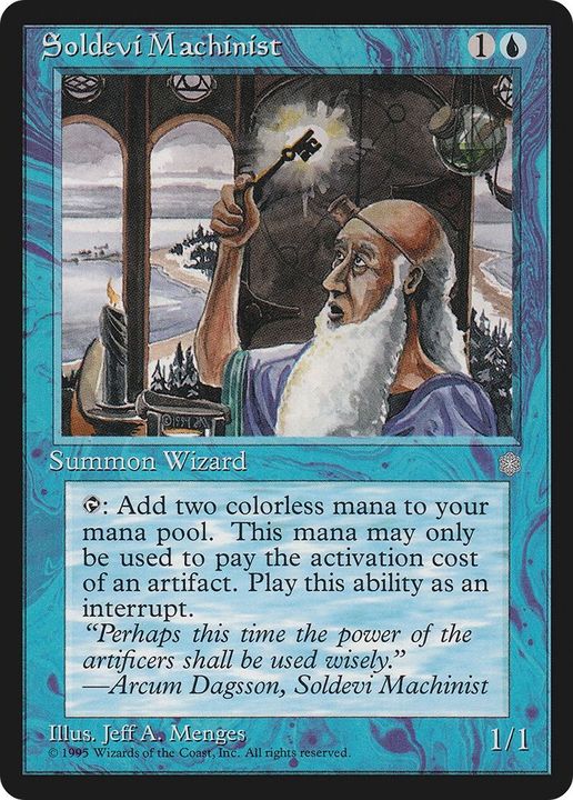 Soldevi Machinist in the group Magic the Gathering / Types / Creatures / Wizard at Proxyprinters.com (11435)