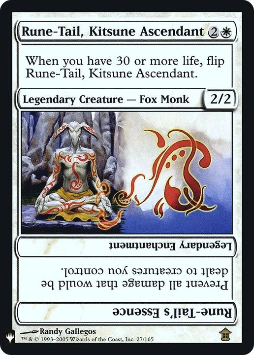 Rune-Tail, Kitsune Ascendant // Rune-Tail's Essence in the group Singles at Proxyprinters.com (11457)