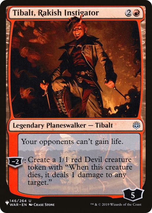 Tibalt, Rakish Instigator in the group Advanced search at Proxyprinters.com (11463)