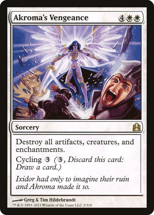 Akroma's Vengeance in the group Magic the Gathering / Types / Colors / White at Proxyprinters.com (11484)