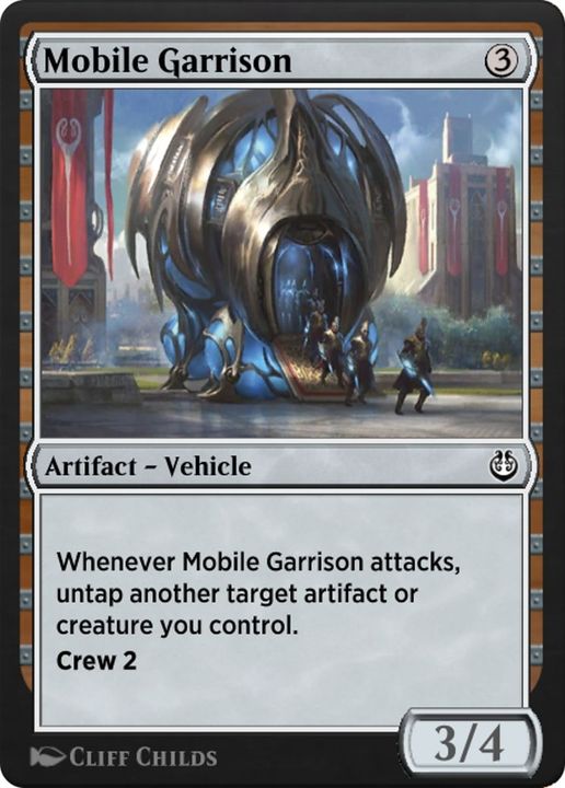 Mobile Garrison in the group Magic the Gathering / Types / Artifacts / Artifact at Proxyprinters.com (11490)