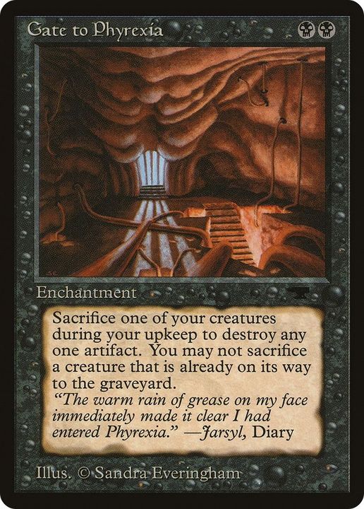 Gate to Phyrexia in the group Magic the Gathering / Types / Enchantment / Enchantment at Proxyprinters.com (11491)