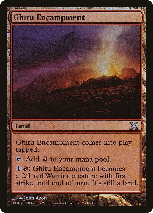 Ghitu Encampment in the group Magic the Gathering / Types / Colors / Colorless at Proxyprinters.com (11495)