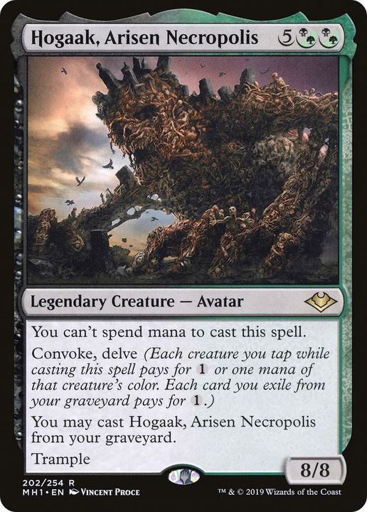 Hogaak, Arisen Necropolis in the group Magic the Gathering / Types / Colors / Multicolors / B, G at Proxyprinters.com (115)