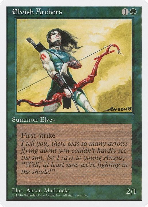 Elvish Archers in the group Advanced search at Proxyprinters.com (11516)