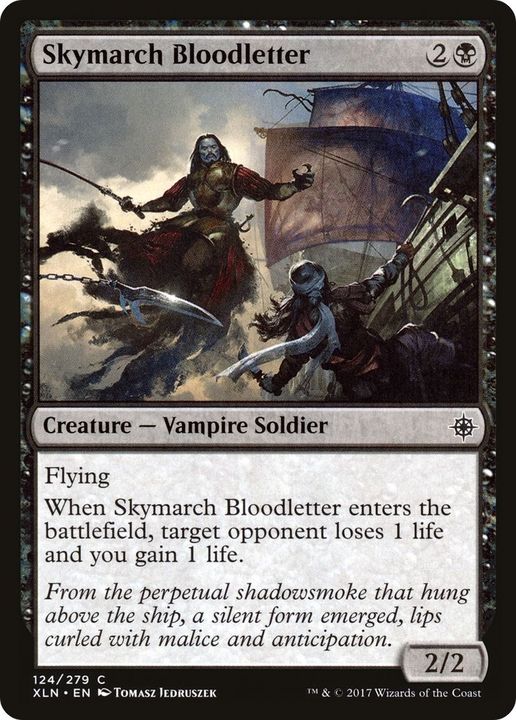 Skymarch Bloodletter in the group Magic the Gathering / Sets / Ixalan at Proxyprinters.com (11521)