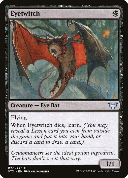 Eyetwitch in the group Magic the Gathering / Sets / Strixhaven: School of Mages at Proxyprinters.com (11523)