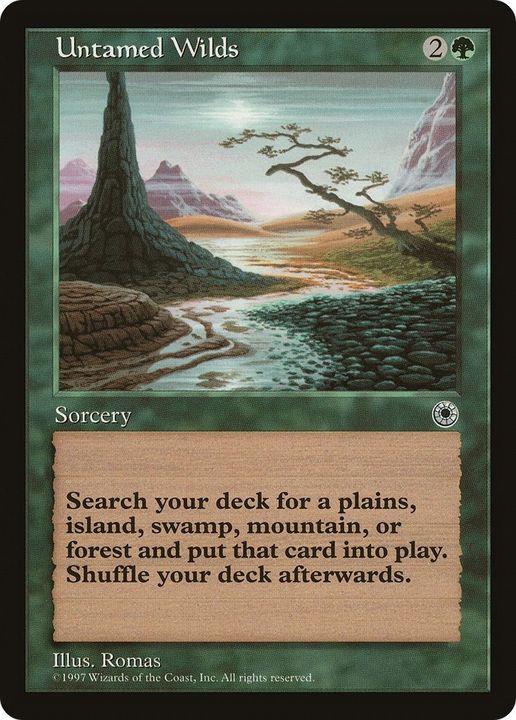 Untamed Wilds in the group Magic the Gathering / Types / Colors / Green at Proxyprinters.com (11527)