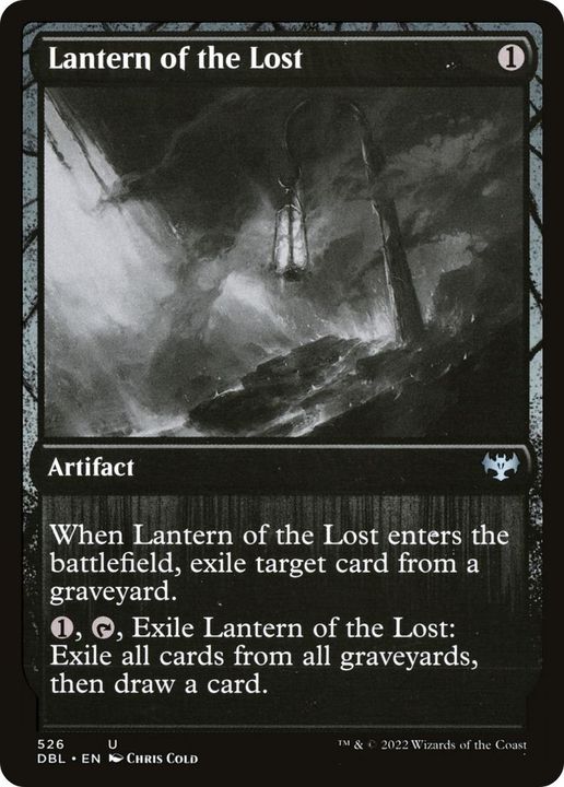 Lantern of the Lost in the group Magic the Gathering / Types / Artifacts / Artifact at Proxyprinters.com (11539)