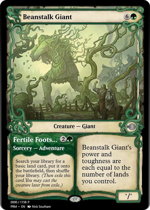 Beanstalk Giant // Fertile Footsteps in the group Advanced search at Proxyprinters.com (11573)