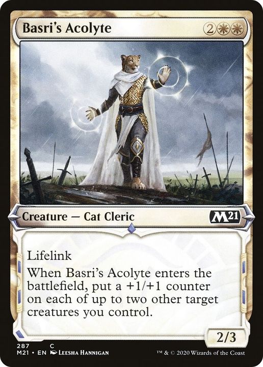 Basri's Acolyte in the group Magic the Gathering / Types / Colors / White at Proxyprinters.com (11574)